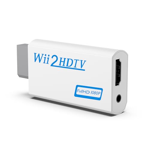 Imagen de Meliya Adaptador Wii a HDMI Converter de Video Full HD 1080P de Audio de 3