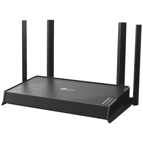 TP-Link Routeur Wi-Fi 7 Archer BE220, Wi-Fi double bande 3570 Mbps, port Gigabit, USB 3.0, MLO, EasyMesh, clients et serveurs VPN, WPA3, HomeShield, compatibilité avec Alexa et Google Assistant