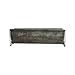 Creative Co-Op Metal Trough Container with Distressed Zinc Finish