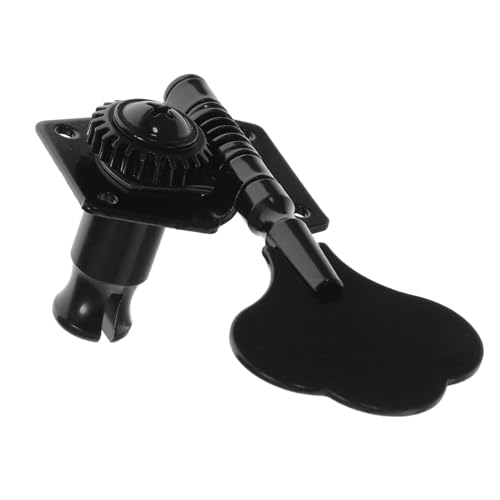 Toddmomy Bass Strings Guitar Tuning Pegs Tuning Keys for Electric Guitar Metal Construction Black Easy Install Small Size