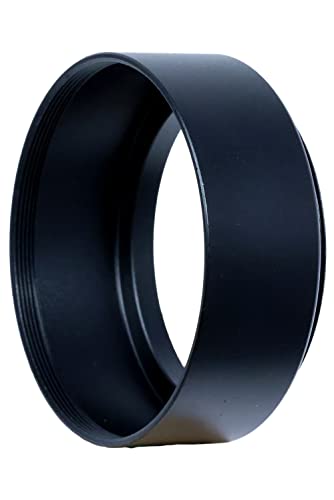 Amazon | F-Foto 49mm メタルレンズフード ブラック (各社対応