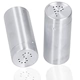 Facile da pulire: pulire lo shaker di sale e pepe è semplicissimo! Basta svitare il coperchio per una pulizia e un risciacquo facili e veloci, oppure puoi usare una piccola spazzola per pulire.