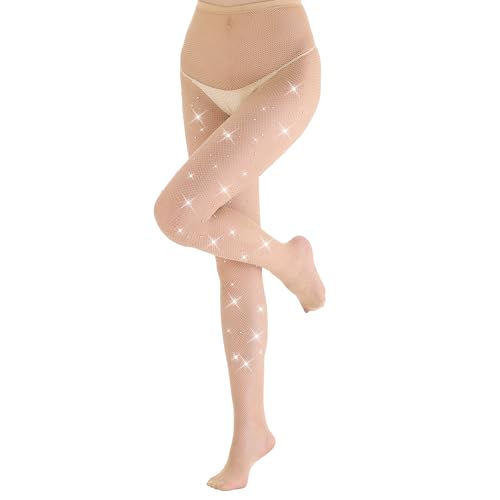 Image of EVERSWE High Waist Fishnet Tights, Thigh High Suspender Stockings