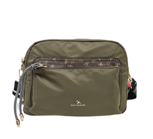 ✔️Borsa Donna In Nylon Tracolla Multitasche Multiuso Naj Oleari ART. 61750 Prodotto Realizzato con 100% Nylon Riciclato ✔️Utile per lavoro, viaggio, tempo libero, da sera e tutte le occasioni...✔️Borsa comoda, capiente, pratica e leggera.