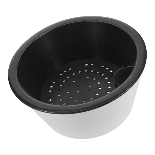 MOTHNUR Vaso Grande in Resina per Piante da Interno ed Esterno Leggero e Rotondo Fioriera Decorativa per Soggiorno per Piante Tropicali e Pothos Resistente e Facile da Pulire