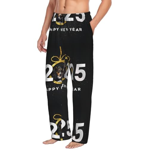 Abstract Brush Strokes Mens Pajama Pants Comfy Lounge Pjs Pants Casual Pajama Bottoms2