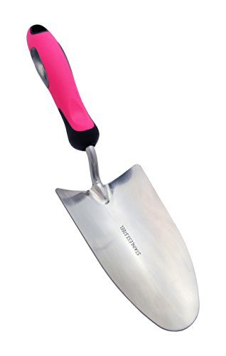 Spear & Jackson COLOURS3PSSS 3-teiliges Edelstahl-Gartenwerkzeug-Set – Pflanzkelle, Unkrautforke & Umpflanzkelle mit Tiefenanzeige… – Ansicht 5