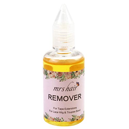 Tape Remover per Estensione e Parrucche Solvement Adhesive Extension Remover 1 oz for Tape Hair Extension, Lace Front Parrucca, Men's Toupee Hair Glue Remover