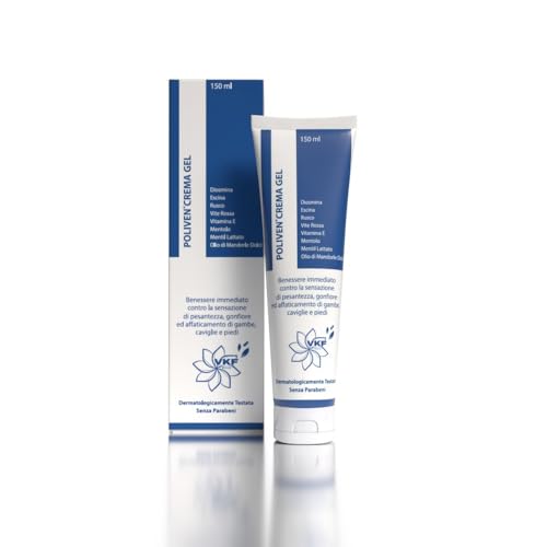 POLIVEN CREMA GEL 150 ml | PER VENE VARICOSE-CAPILLARI ROTTI | CREMA FLEBOTONICA | BENESSERE IMMEDIATO CONTRO LA SENSAZIONE DI PESANTEZZA, GONFIORE ED AFFATICAMENTO DI GAMBE, CAVIGLIE E PIEDI