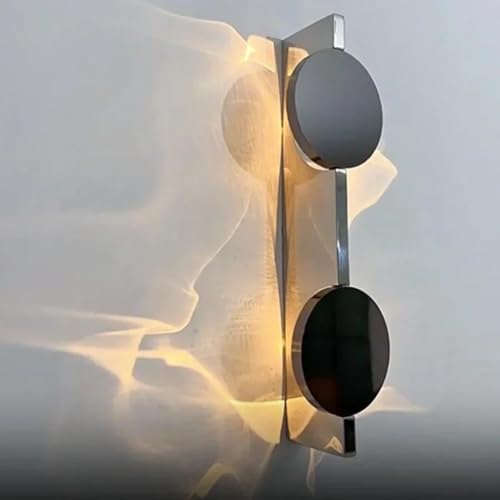 Lámparas de pared LED corrugadas artísticas de bajo consumo para dormitorio y pasillos modernos 8