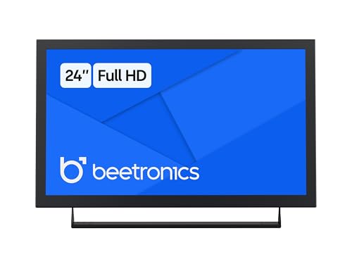 Image of Beetronics 24-Inch Full HD IPS Monitor - Professional Industrial-Grade Display | HDMI, VGA, BNC, RCA Inputs | Durable Metal Housing, Matte Screen, 24 /7 Continuous Operation, Wide Viewing Angle, 24HD7M