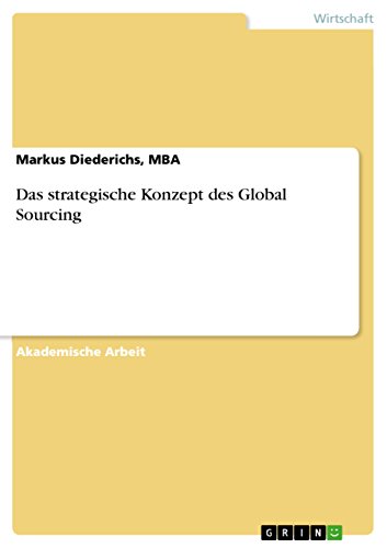 Das strategische Konzept des Global Sourcing (German Edition)