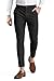 GINGTTO Men's Golf Dress Pants Slim Fit Stretch Tapered Skinny Chino Trousers for Men Fashion Work Pant Black 32