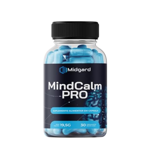 MindCalm Pro - Suplemento com Triptofano, Magnésio, Resveratrol, ...