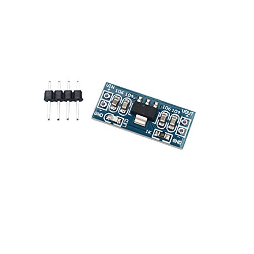 Electronicspices PACK OF 2 AMS1117 4pins 3.3V DC-DC Step Down Power Supply Module