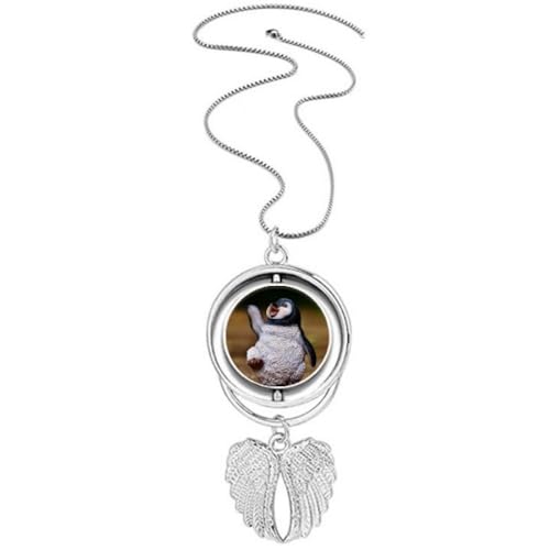 Collier pingouin ailes d'ange cadeau idéal anniversaire femme