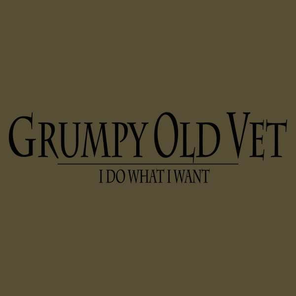 Grunt Style Grumpy Old Vet Men's T-Shirt