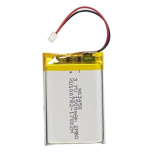 Batería 903450 de alta densidad 3,7V 1500 mAh con descarga estable de larga duración
