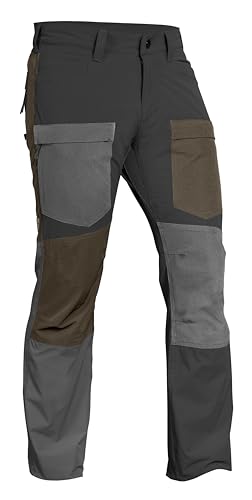 Howitzer Men's Scout Pant – Tactical Freedom Flex Pants Field-Water-Repellent, Multi Pockets, Slim Straight Fi Durable