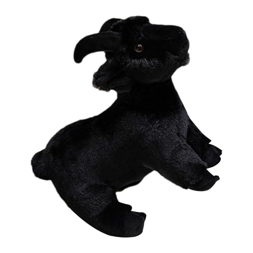 Animal relleno de cabra - Peluche suave de Goait | Adorable Gioat Pliush Toy | Cuddly Goiat Tejidos Animial Pluish Softs Toys Adecuado para regalos infantiles, comodidad para dormir, colecciones de
