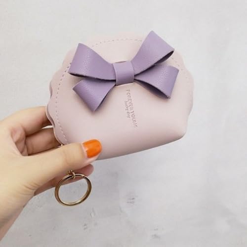 Mini Korean Fashion Wallet Purse for Girls Sweet Aesthetic Bow Cute Bag for Women Portable Lipstick Earphone4