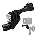 2PC Vertical Mount for Gopro, 90 Degree Direction Adapter Elbow Mount Compatible with Insta360 ONE X2, Gopro Hero, DJI Osmo Action 2 and Most Action Cameras