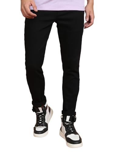Image of Highlander Men's Slim Fit Jeans | Stylish Casual Wear for Everyday Comfort | Jeans for man