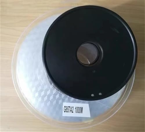 Fil de cuir FTTH invisible monomode 0.9mm et câble fibre optique transparent intérieur de 500M