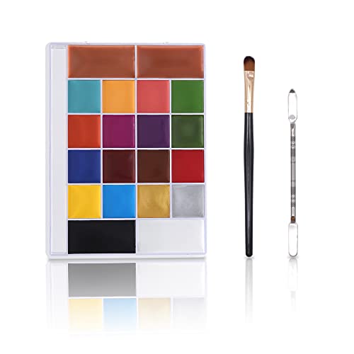 ELEVEN EVER Kit per la pittura del corpo del viso a 20 colori...