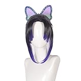 胡蝶しのぶ コスプレ ウィッグ チョウ髪飾り付き コスチューム cosplay wig 耐熱 仮装 変装 かつら コスチューム小物 専用ネット付き クリスマス ハロウィン 学園祭 文化祭 お祭り イベント