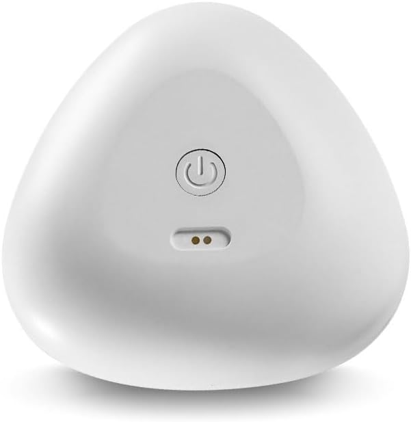 RUNAAJA White Oval Fruit and Vegetable Cleaning Machine Portable Fruit Washer Spinner USB Wireless Food Purifier for Fruit Vegetable Seafood Tableware Cleaning