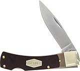 Old Timer 5OT Bruin Traditional Lockback Pocket Knife with 2.8in High Carbon Stainless Steel Blade, Sawcut Handle, and Convenient Everyday Carry Size for EDC, Hunting, Camping, Utility, and Outdoors