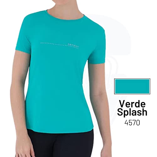 Camiseta Lupo AF Basica (Verde Splash, M) Cód: 77052-0031404570