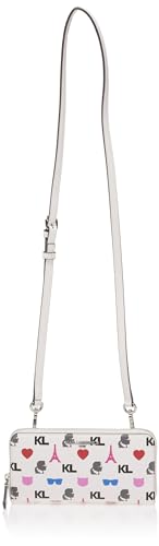 Karl Lagerfeld Paris Womens Maybelle Zip Wallet