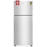 Haier 240L 2 Star Frost Free Double Door Top Mount Refrigerator (HEF-252EGS-P, Moon Silver)