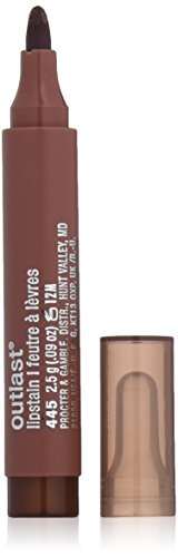 CoverGirl Lip Products CoverGirl Outlast Lipstain, Cinnamon Smile 445, 0.09-Ounce Packages (Pack of 2)