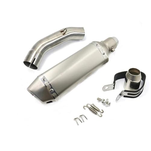 Tuyau d'échappement pour Duke 390 et Adventure ADV 2020-2021 moto mid link tube noir
