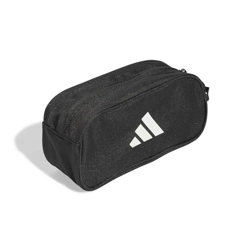 adidas Unisex Kinder PENCIL CASE 2, Black/White, One size