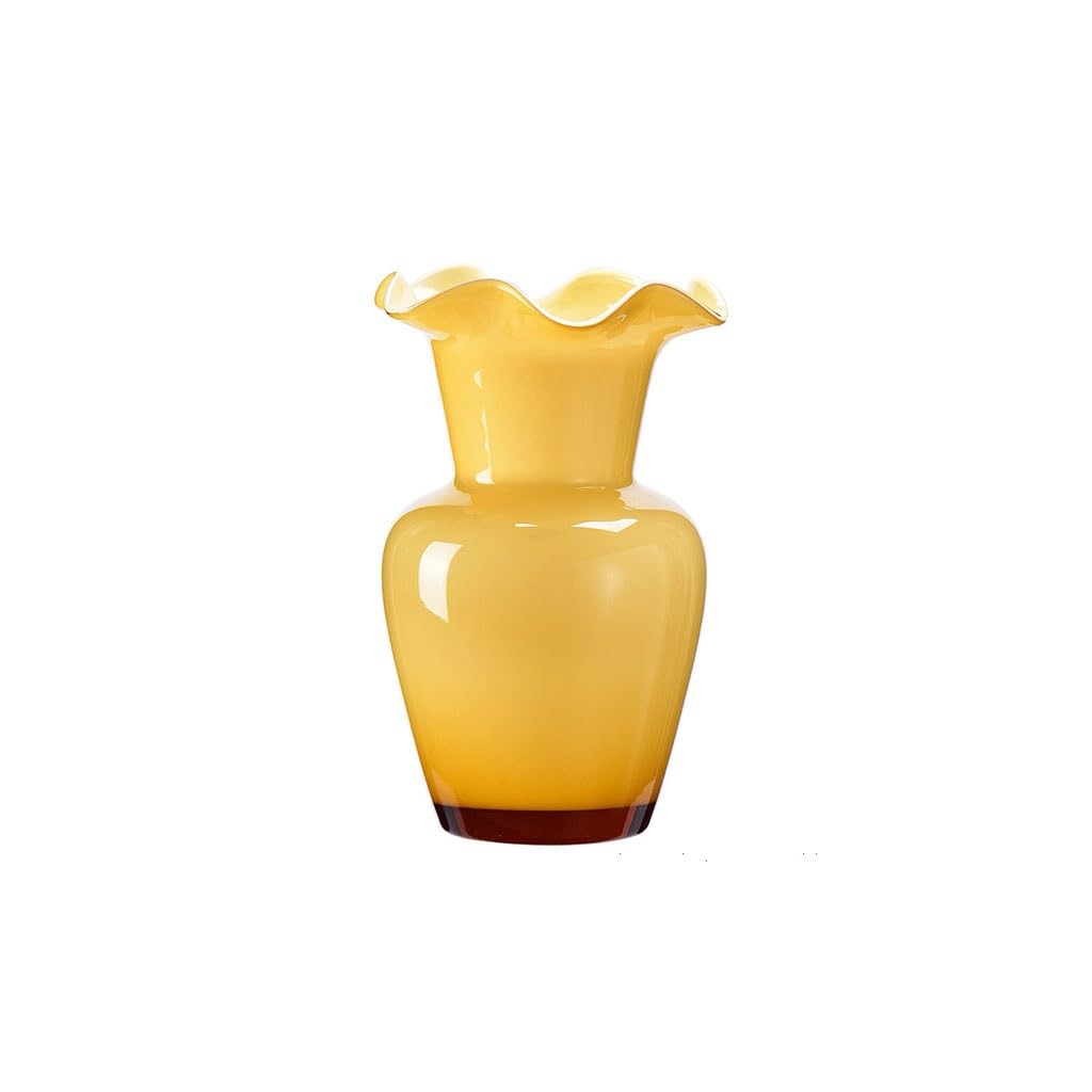EINES European Style Retro Glass Vase Home Hydroponic Flower Arrangement Desktop Ornaments(A)