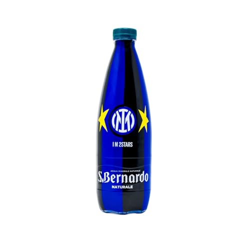 INTER - Acqua naturale S.Bernardo, I M 2STARS IN A DROP, Bottiglia celebrativa, 500ml