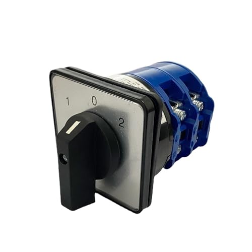 Conmutador de leva 125A con tres posiciones 1-0-2 ideal para alternar generador y red eléctrica