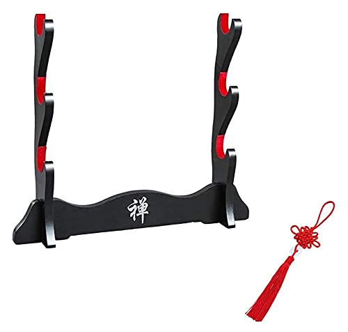 Soporte para Espadas samuráis, Soporte para Espadas, Soporte para Armas, Soporte para Cuchillos, Soporte para katanas (C)