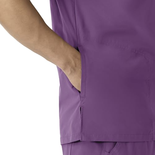 Camiseta de manga corta con cuello en V ropa de trabajo unisex ligera transpirable pack de 1 unidad 6