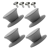 Photo Gallery hiakdoft 4 pezzi pomelli copri manopole in silicone resistenti al calore per coperchi pentole manici antiscottatura con viti protezione sicura per cucina grigio Photo Gallery hiakdoft 4 pezzi pomelli copri manopole in silicone resistenti al calore per coperchi pentole manici antiscottatura con viti protezione sicura per cucina grigio