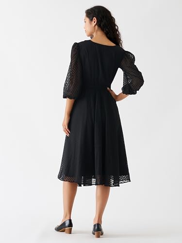 Image of AASK Women Fancy Plain & Solid Designer Dress for Women
