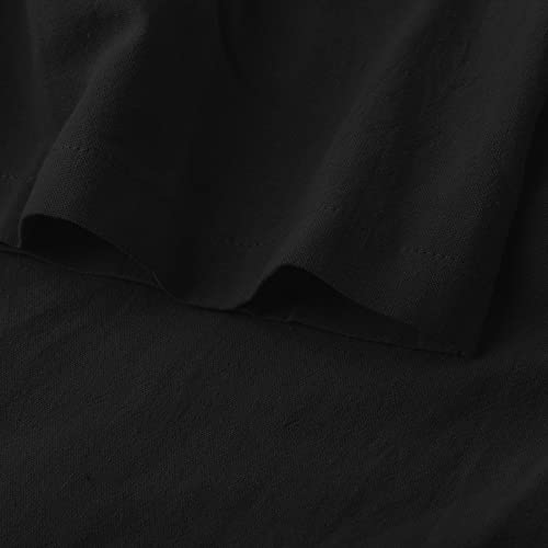 Linen Overalls for Women Summer Loose Fit Straight Leg Plain Long Leg Jumpsuits Pant Unitard Women 2025 Fashion Y2K3