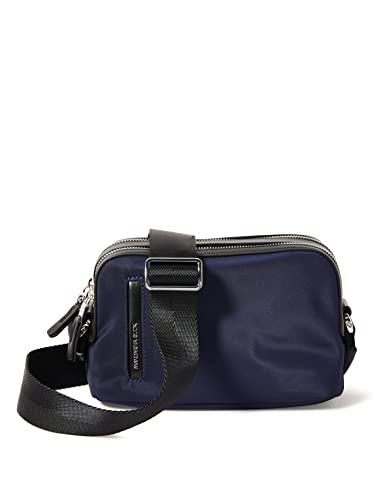 Doppio scomparto con zip Mandarina Duck Hunter P10vct02, Borsa a Tracolla Donna, Blu (Eclipse), 22x14.5x8.5 (L x H x W)