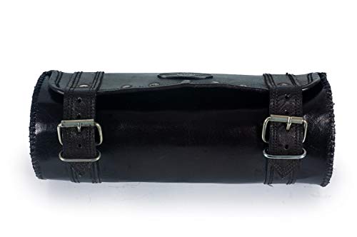 Image of Motorcycle Side Bag /Saddle /Travel Bag /Carrier for All Bike (Multicolour) (Dark Black)