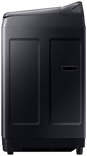 Image of Samsung 6.5 Kg Inverter 5 star Fully-Automatic Top Loading Washing Machine (WA65N4571VV /TL, Black Caviar, ActivWash+)