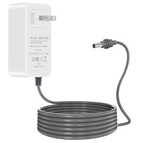 Replace for 60W Starlink Mini Power Adapter. 4.9FT Power Cord 30V 2A 60W Power Cord Fast Charger Suitable for Starlink Mini Accessories and Satellite Dish(1Pcs)